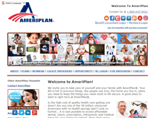 Tablet Screenshot of ameriplan.com
